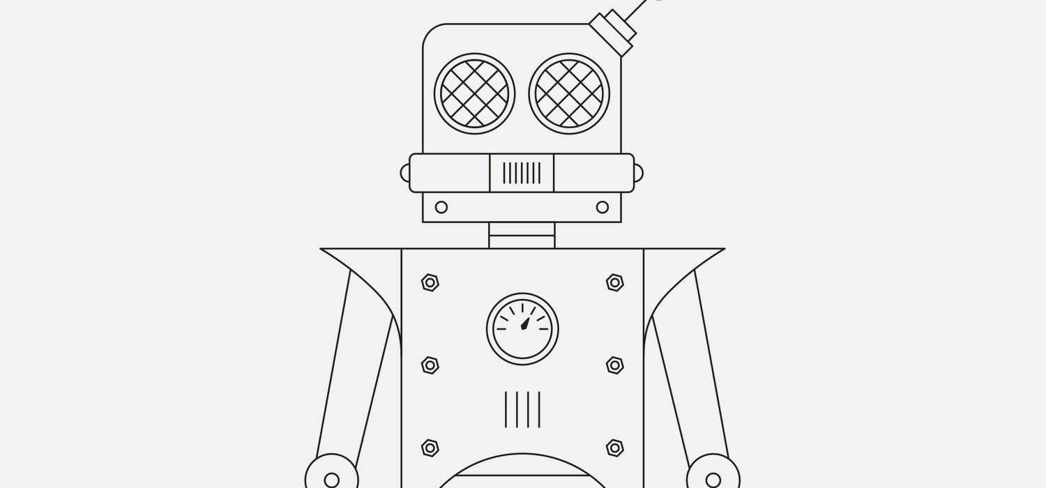 Little Robot Free Coloring Page | Studio Bueno