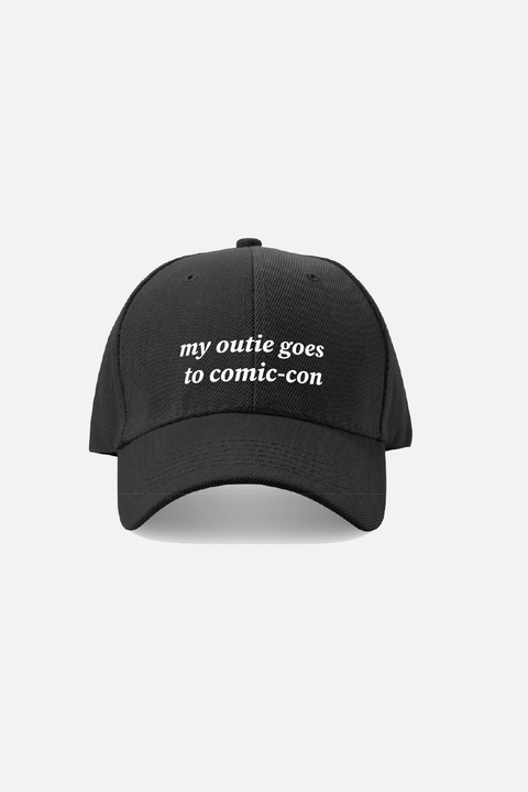 SDCC FanMail Exclusive: "my outie goes to comic-con" Cap (ATTENDEE)