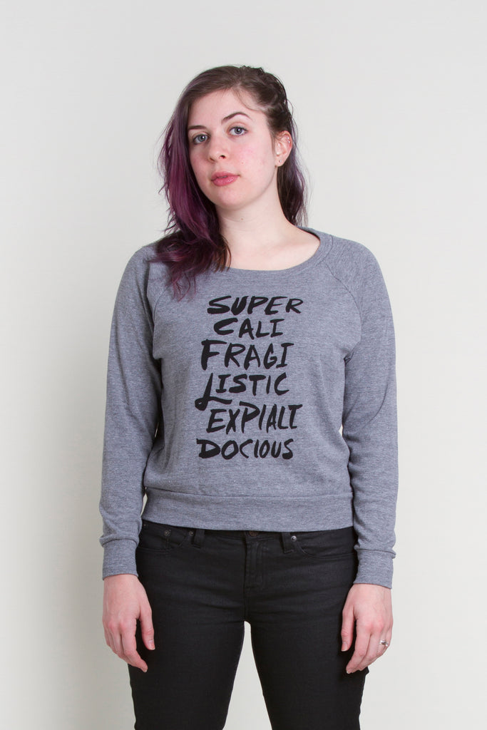 Clearance: Early Jordandené Cropped Sweatshirt