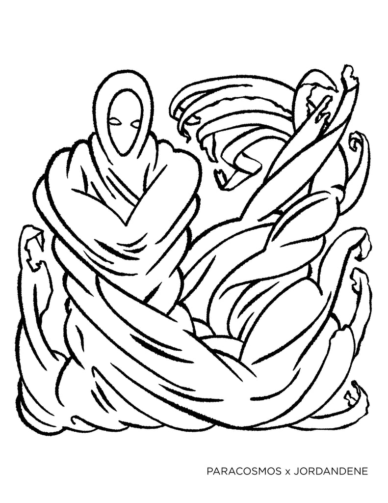 Ghoulish Free Coloring Page