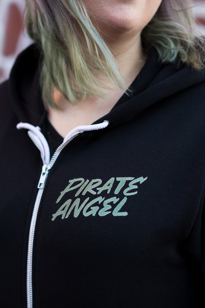 Pirate Angel Zip Up Hoodie