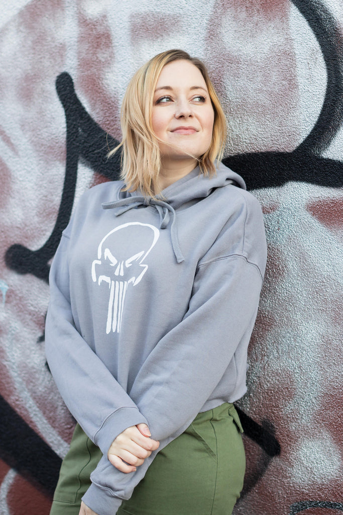 Let's Be Frank Crop Hoodie