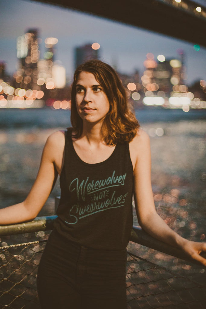 Werewolves Not Swearwolves Unisex Tank Top
