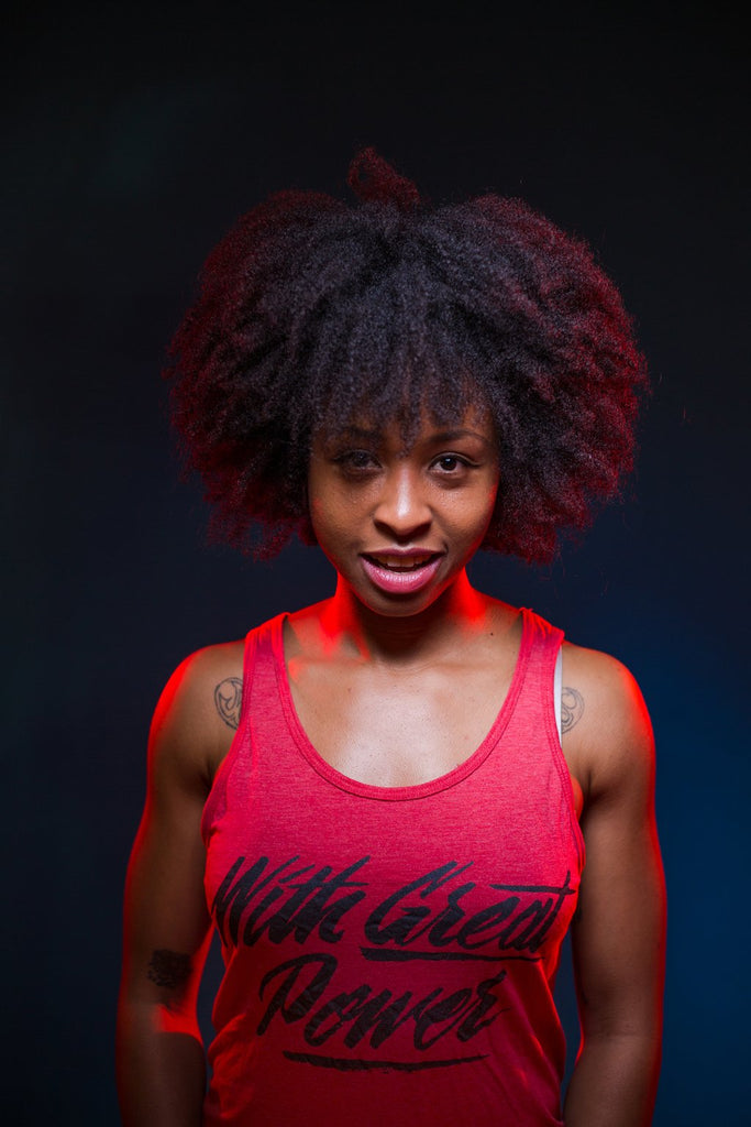 With Great Power Unisex Tank Top