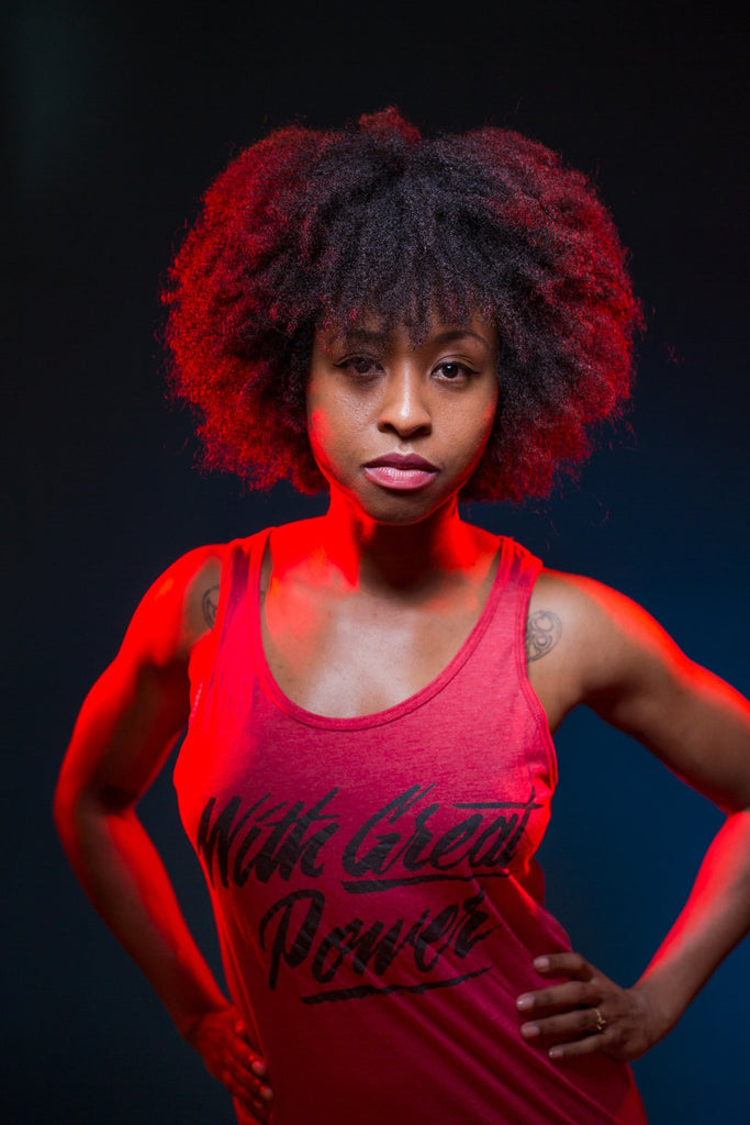 With Great Power Unisex Tank Top