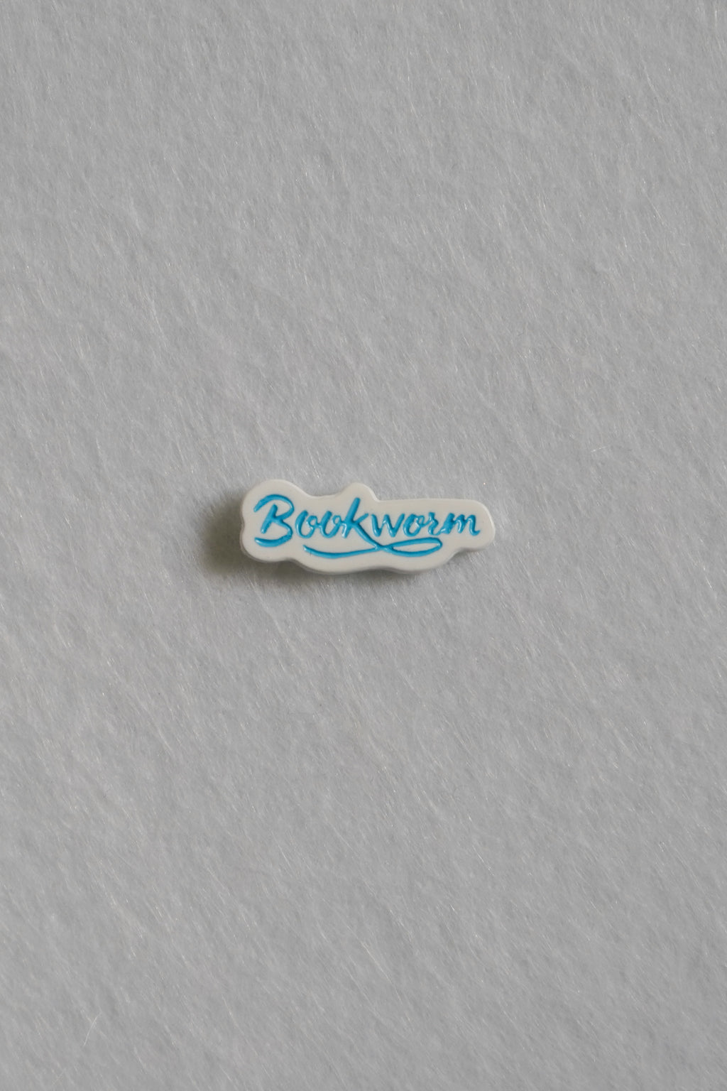 Bookworm Enamel Pin | Patreon Pin Club