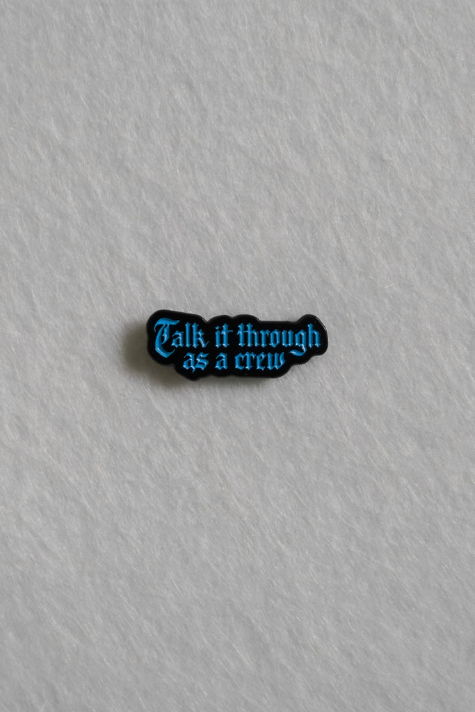 As a Crew Enamel Pin | Patreon Pin Club