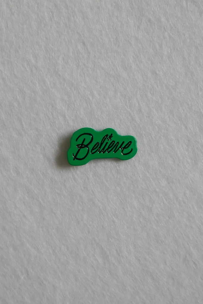Believe Enamel Pin | Patreon Pin Club
