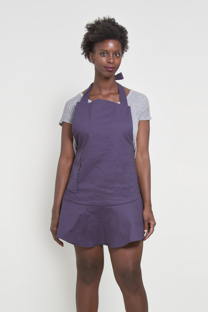 Solid Color Apron | Dark Gray