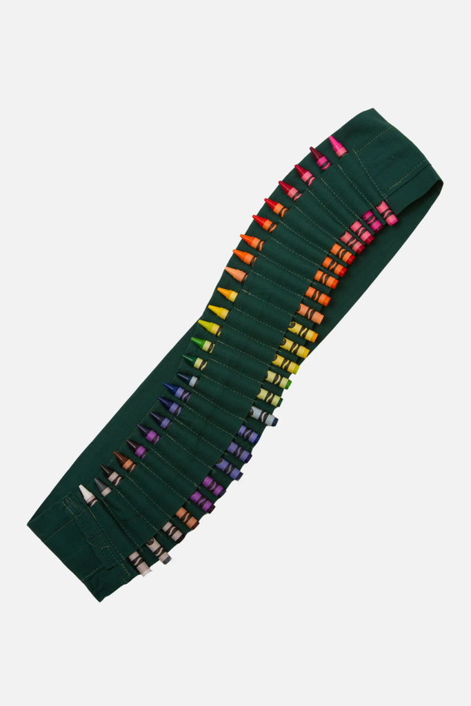 Kids Crayon Bandolier | Green