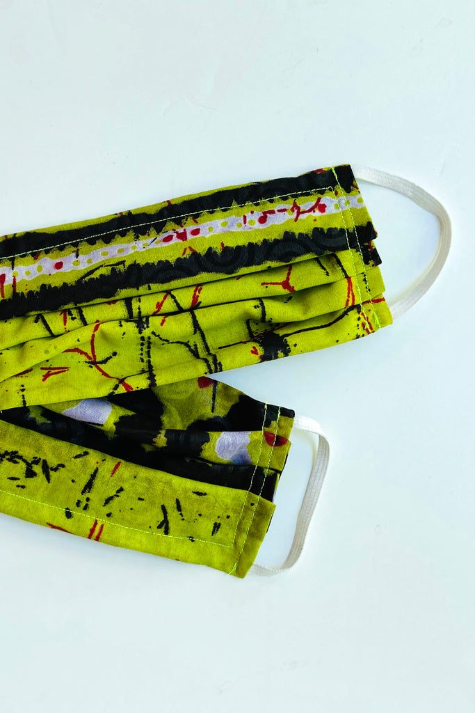 Elastic Shuri Inspired Face Mask