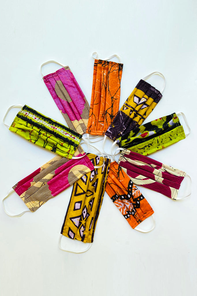 Elastic Shuri Inspired Face Mask