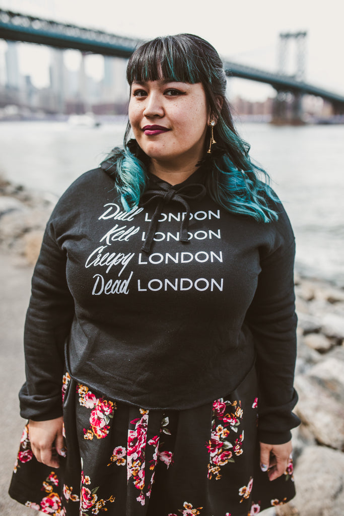 Londons Crop Hoodie | V. E. Schwab Official