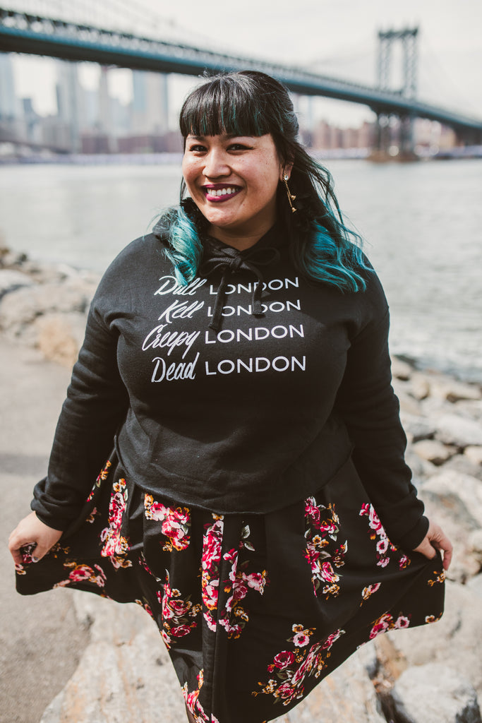 Londons Crop Hoodie | V. E. Schwab Official