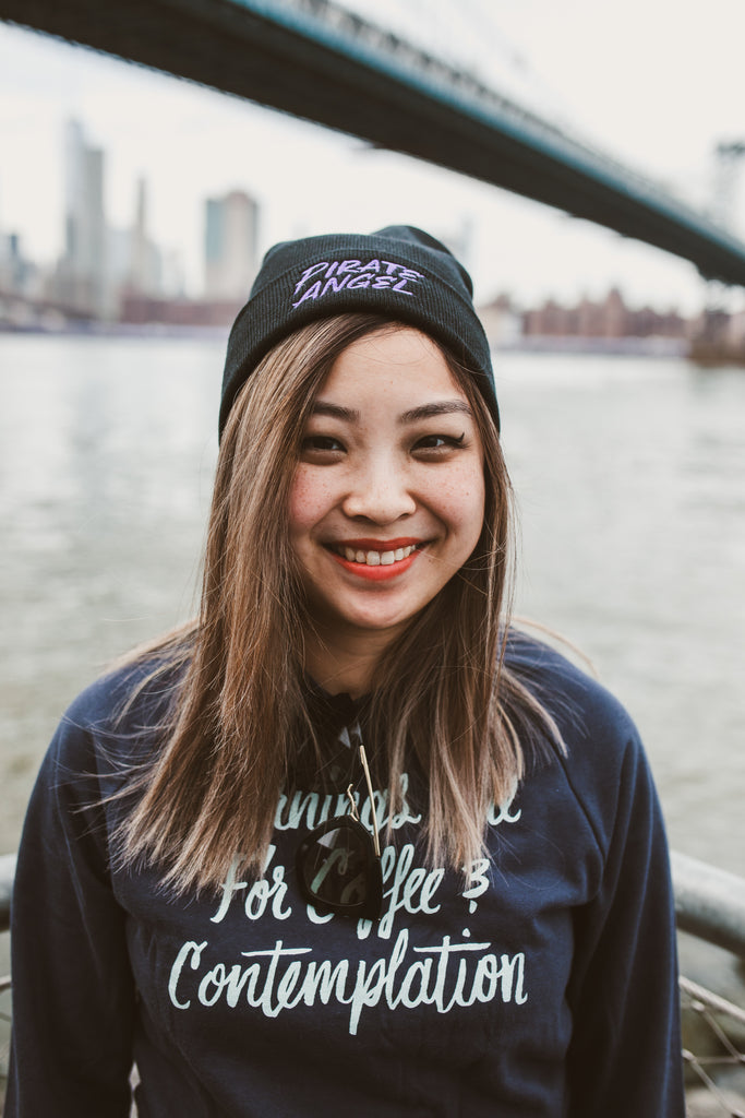 Pirate Angel Knit Beanie