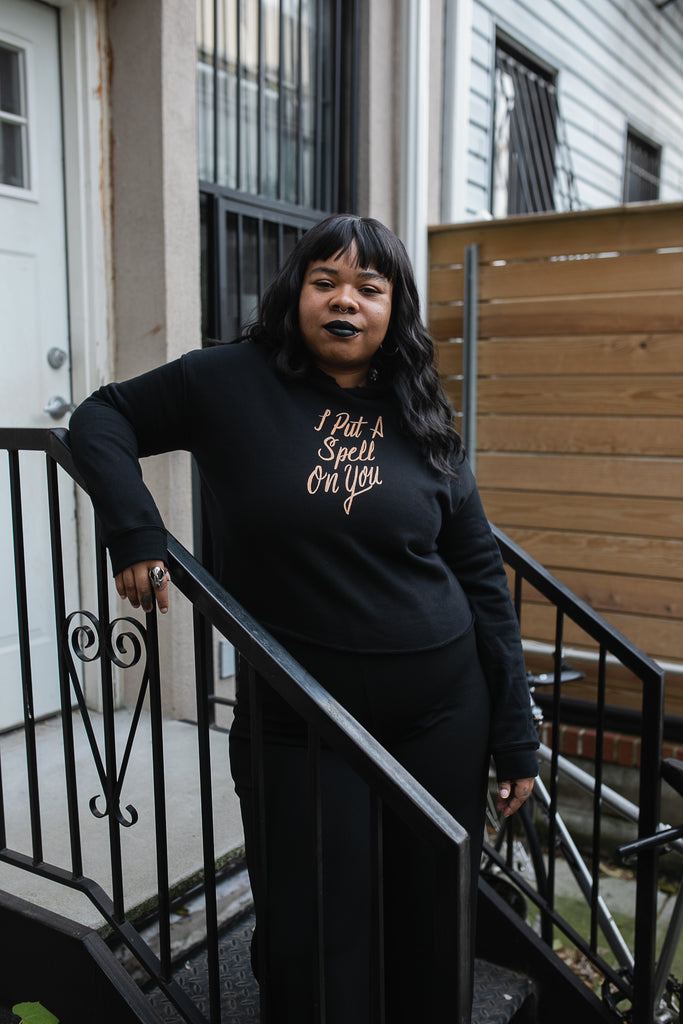 Hocus Pocus Crop Hoodie