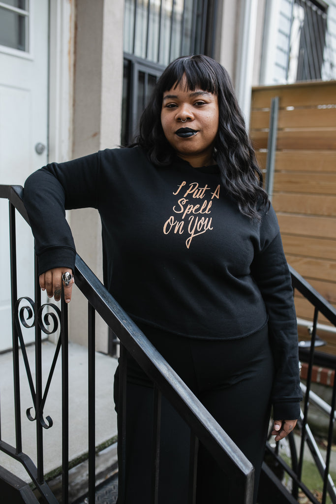 Hocus Pocus Crop Hoodie