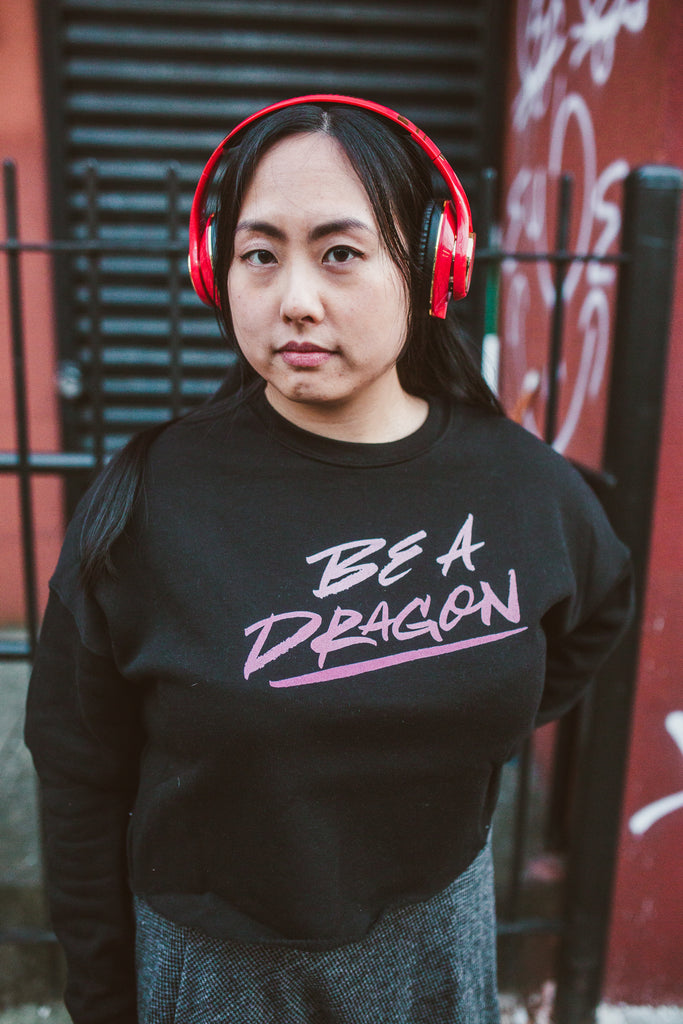 Be a Dragon Crop Sweatshirt