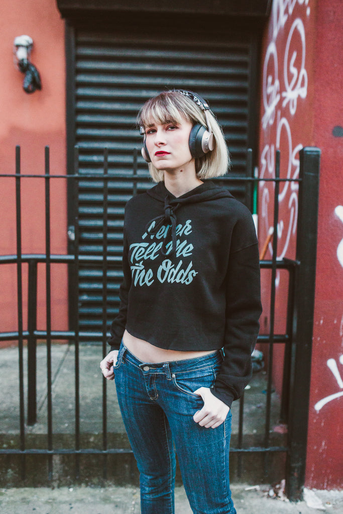 Never Tell Me the Odds Crop Hoodie