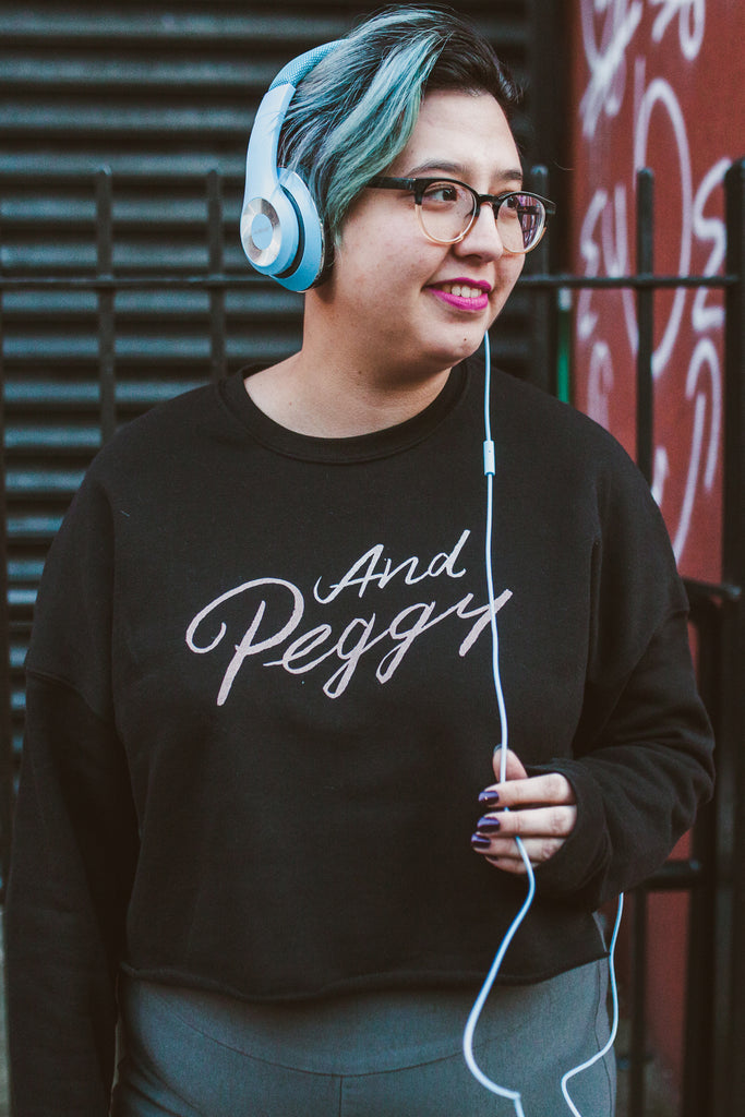 And Peggy Crop Sweatshirt