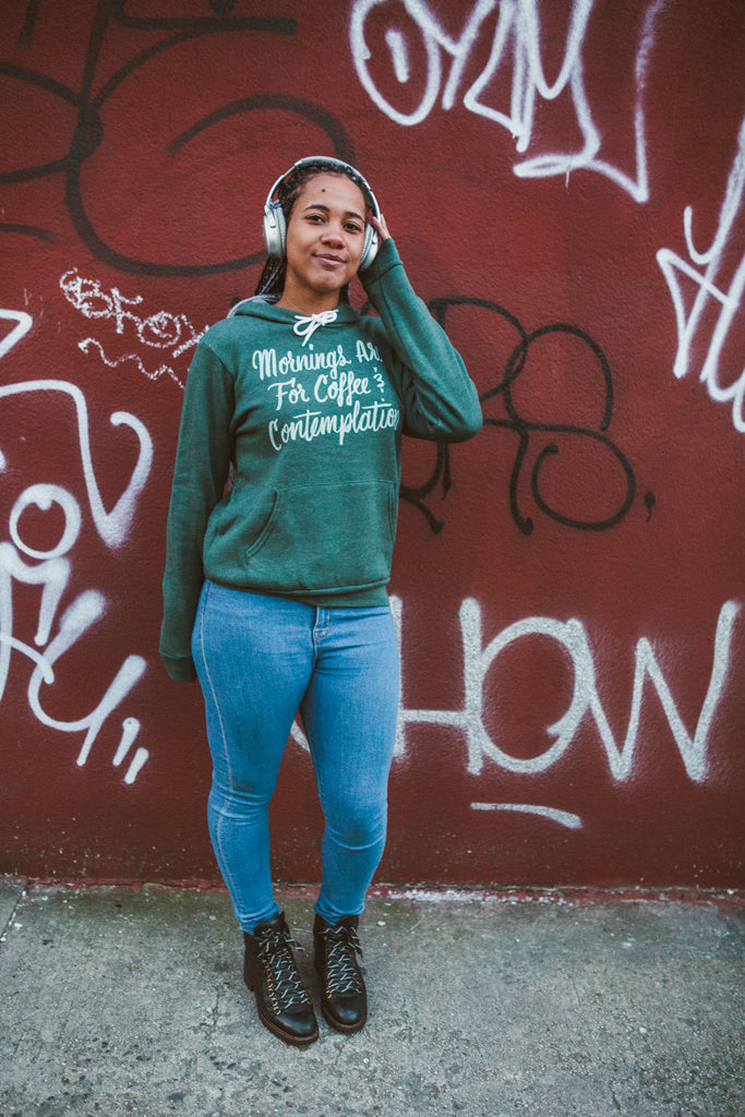 Coffee and Contemplation Unisex Hoodie