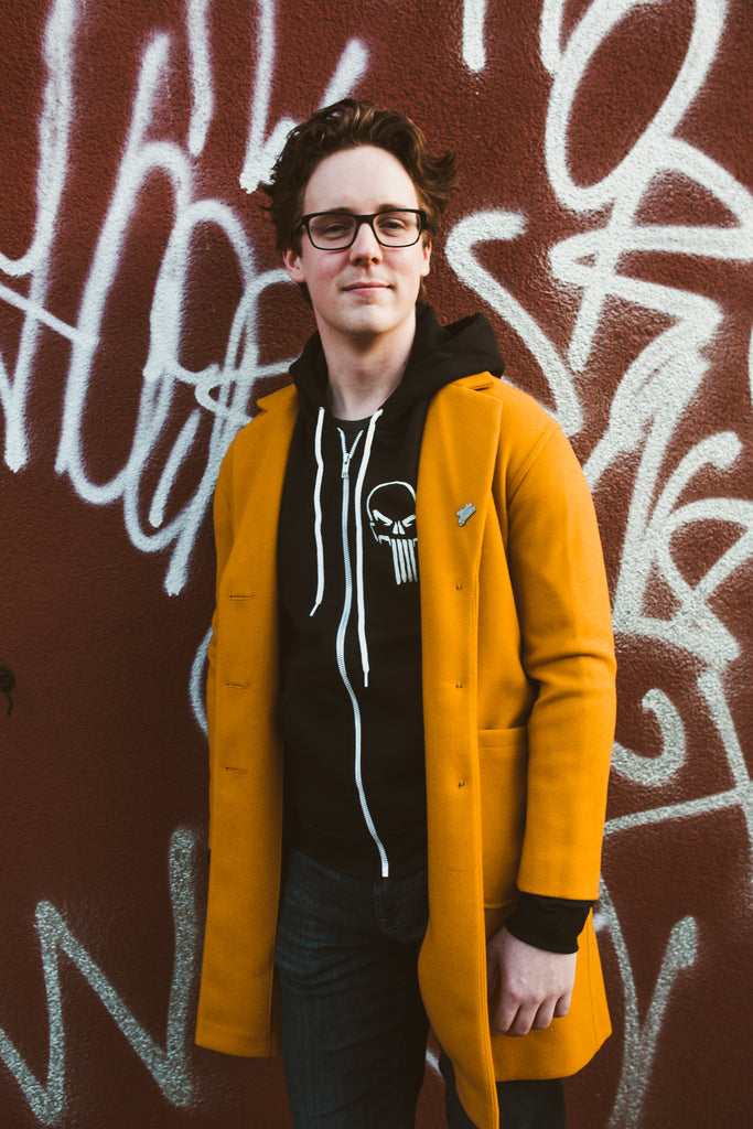 Let's Be Frank Zip Up Hoodie