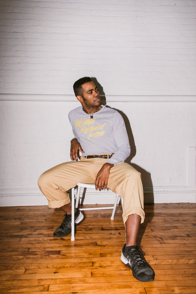 We Hate Richard Peele Unisex Long Sleeve Tee | Mackenzi Lee