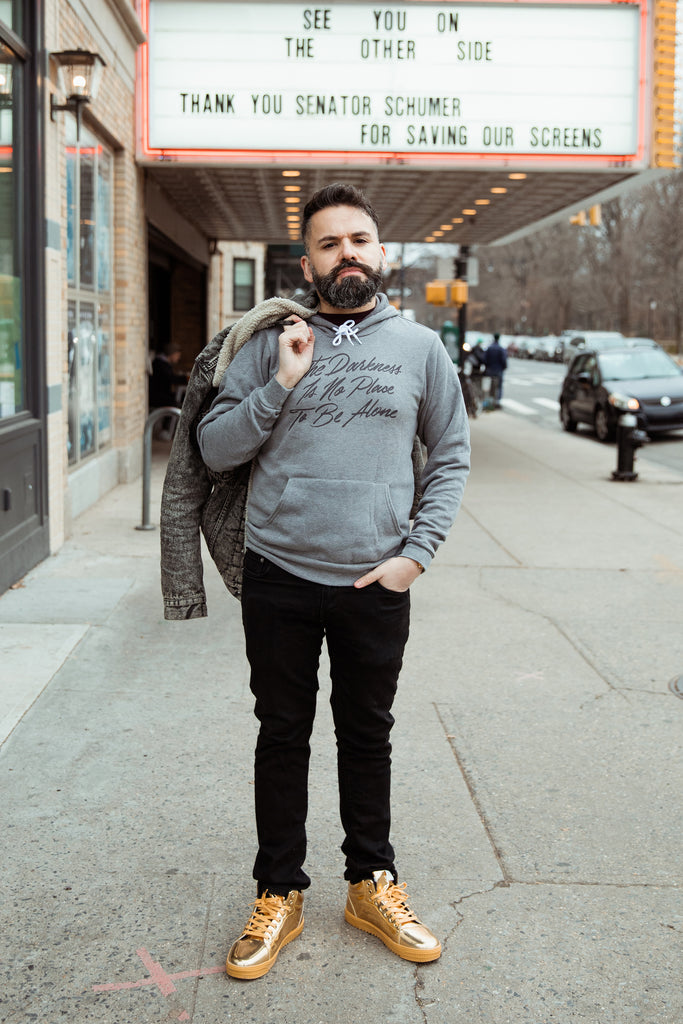 The Darkness is No Place to Be Alone Unisex Hoodie | The Invisible Life of Addie LaRue