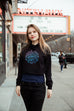 We Were Explorers Then Fitted Crop Hoodie