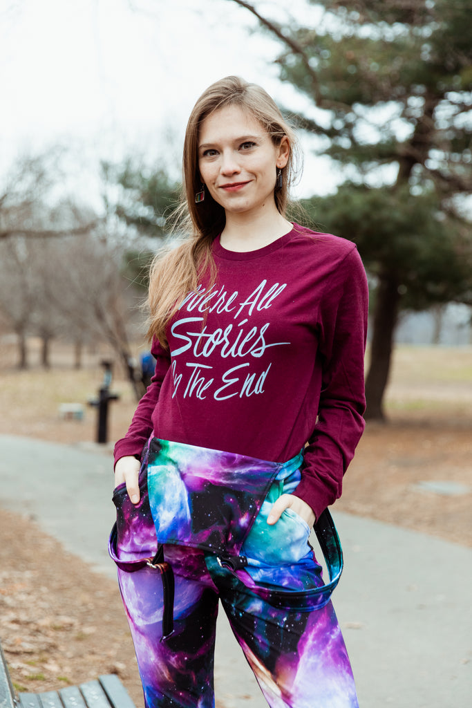 We're All Stories in the End Unisex Long Sleeve Tee