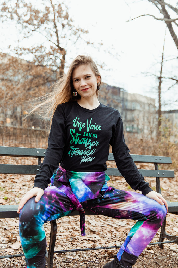 Stronger Than a Thousand Voices Unisex Long Sleeve Tee