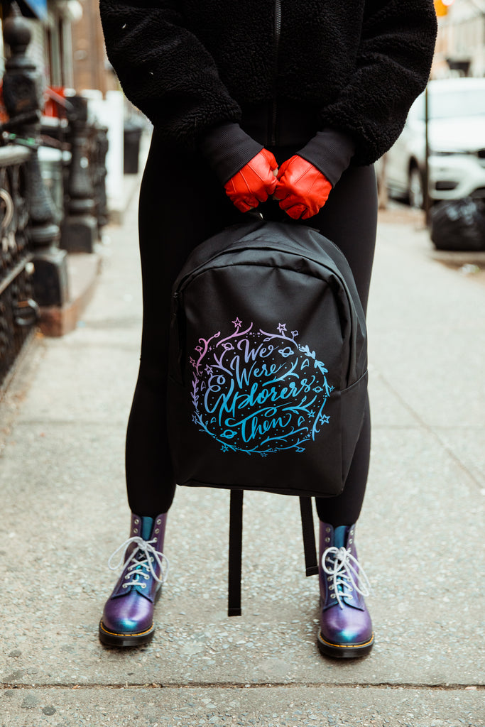 We Were Explorers Then Minimalist Backpack