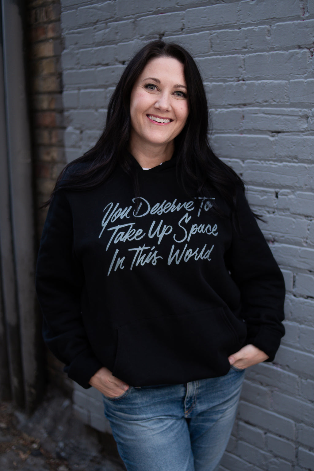 You Deserve to Take Up Space Unisex Hoodie | Mackenzi Lee