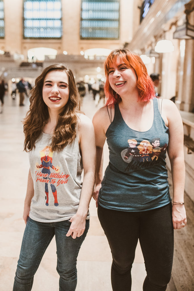 Assemble Women's Racerback Tank | Butternut Gouache x Jordandene