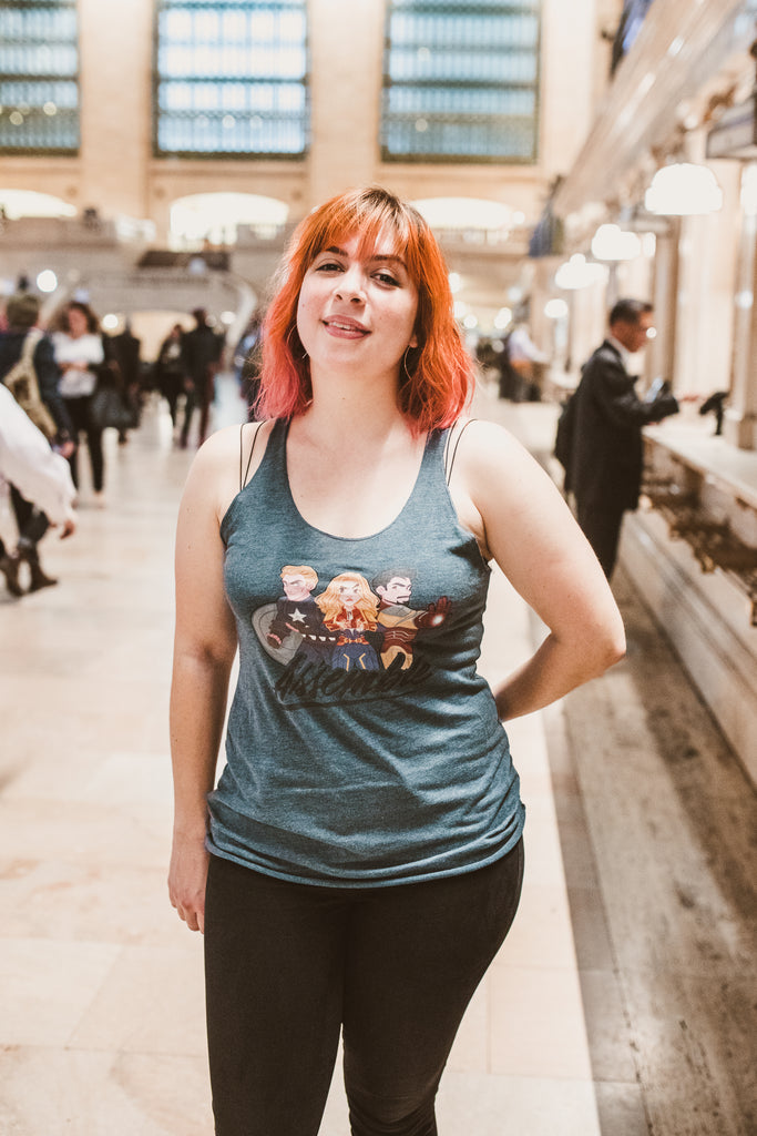 Assemble Women's Racerback Tank | Butternut Gouache x Jordandene