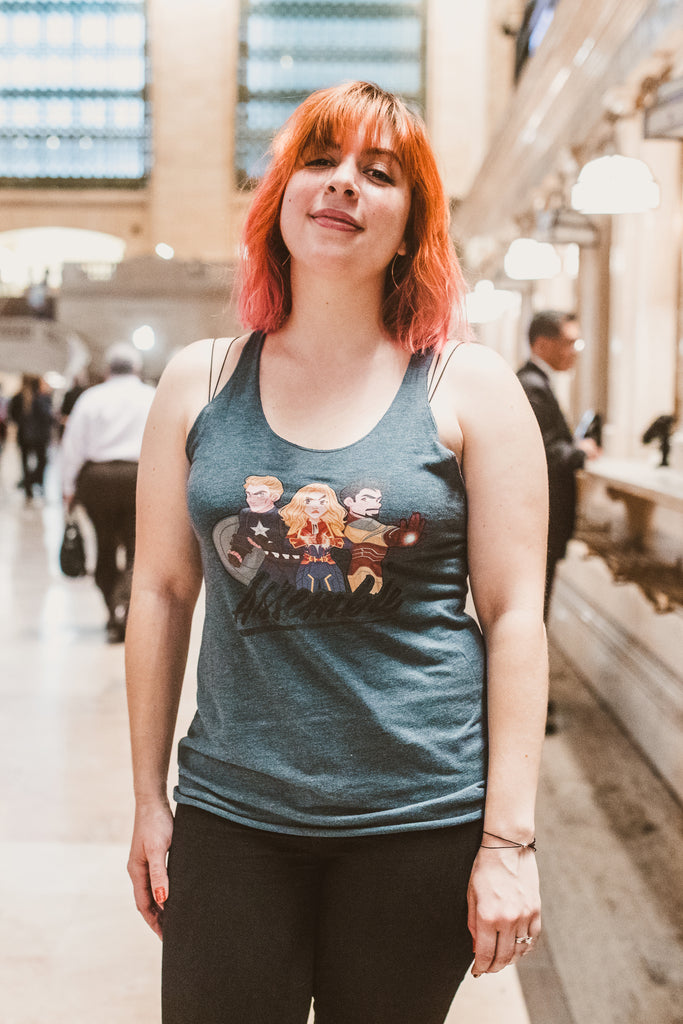 Assemble Women's Racerback Tank | Butternut Gouache x Jordandene