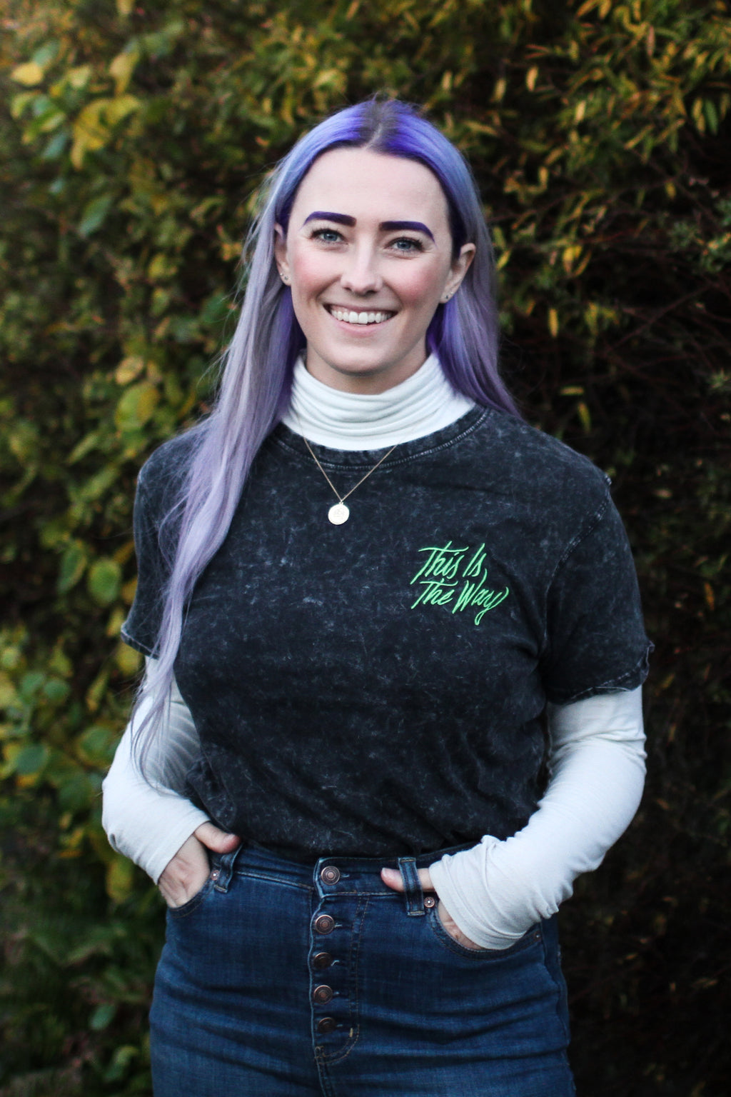 This Is the Way Unisex Denim T-Shirt