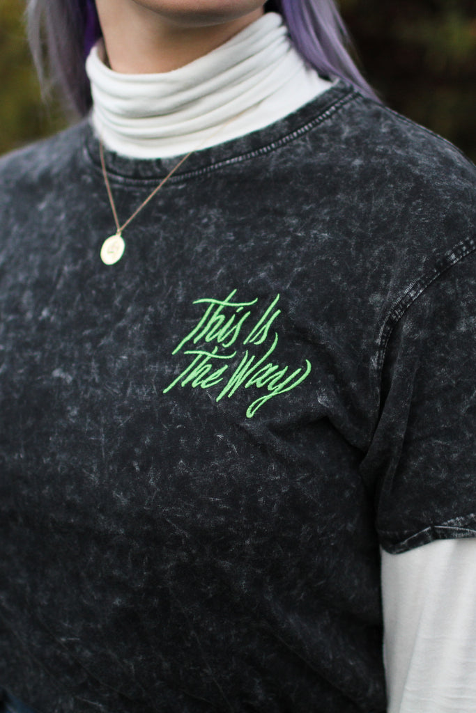 This Is the Way Unisex Denim T-Shirt