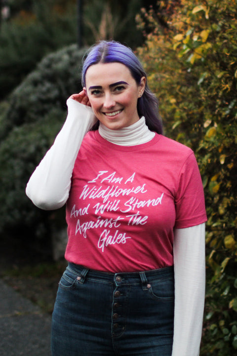 I Am A Wildflower Unisex T-Shirt | Mackenzi Lee