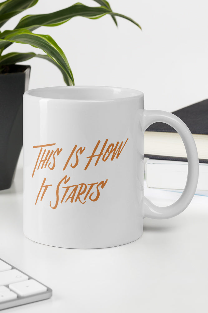 This Is How It Starts Mug | The Invisible Life of Addie LaRue