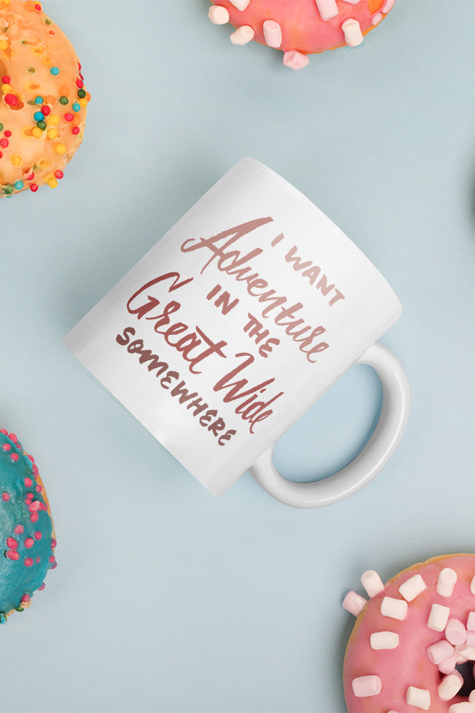 I Want Adventure Mug