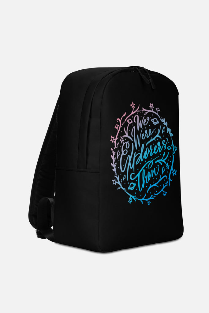 We Were Explorers Then Minimalist Backpack