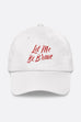 Let Me Be Brave Dad Hat