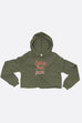 Courage Dear Heart Crop Hoodie