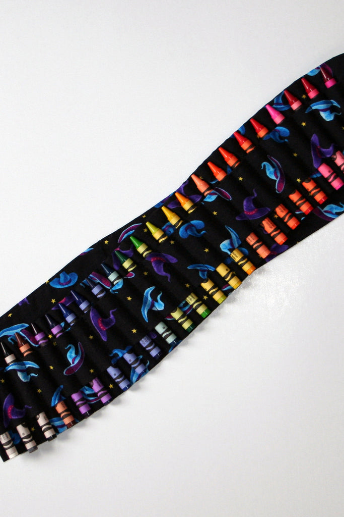 Kids Crayon Bandolier | Black Wizard Hats