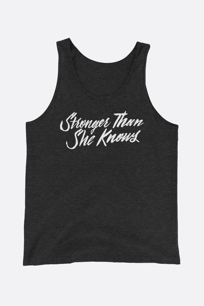 Stronger Than She Knows Unisex Tank Top