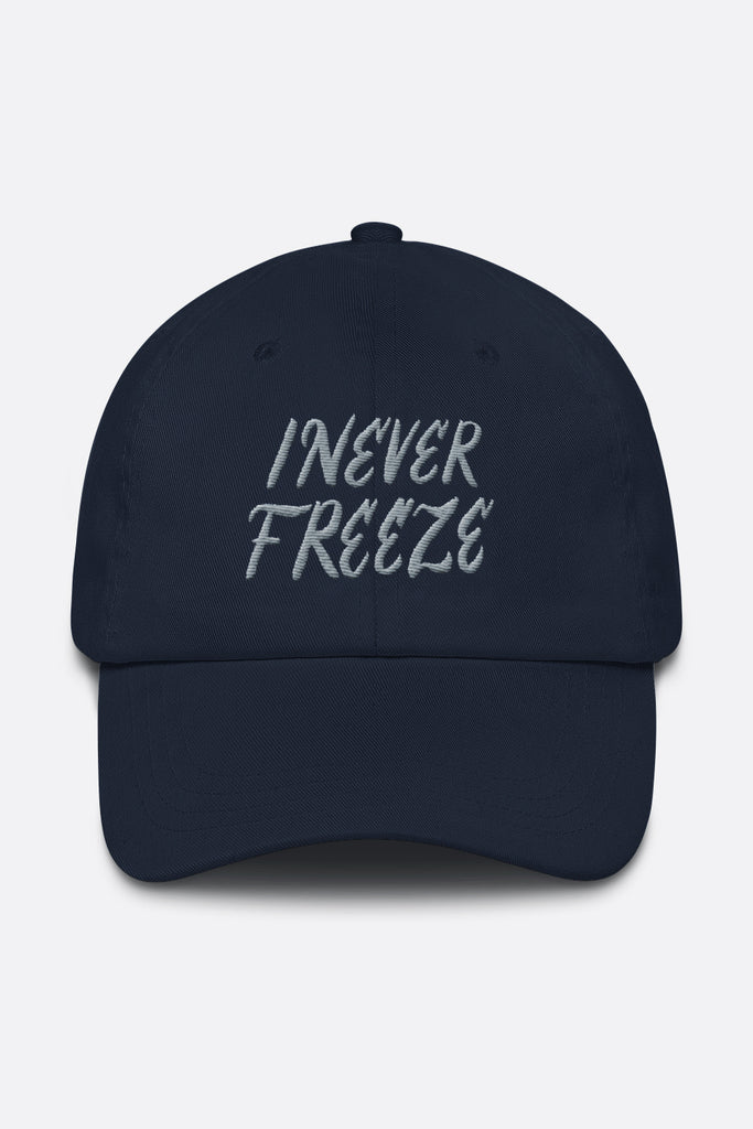 I Never Freeze Black Panther Dad Hat