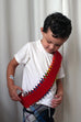 Kids Crayon Bandolier | Red