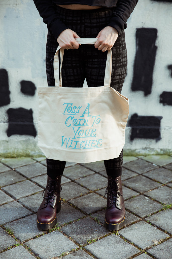 Toss a Coin Large Eco Tote Bag
