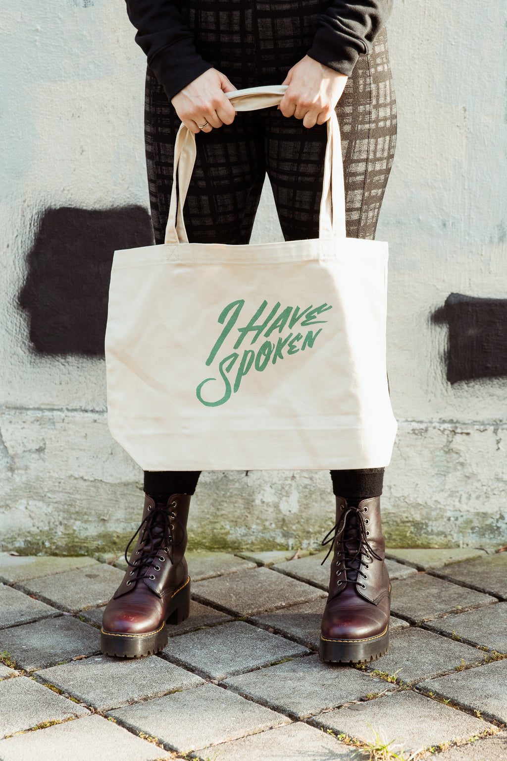 I Have Spoken Large Eco Tote Bag
